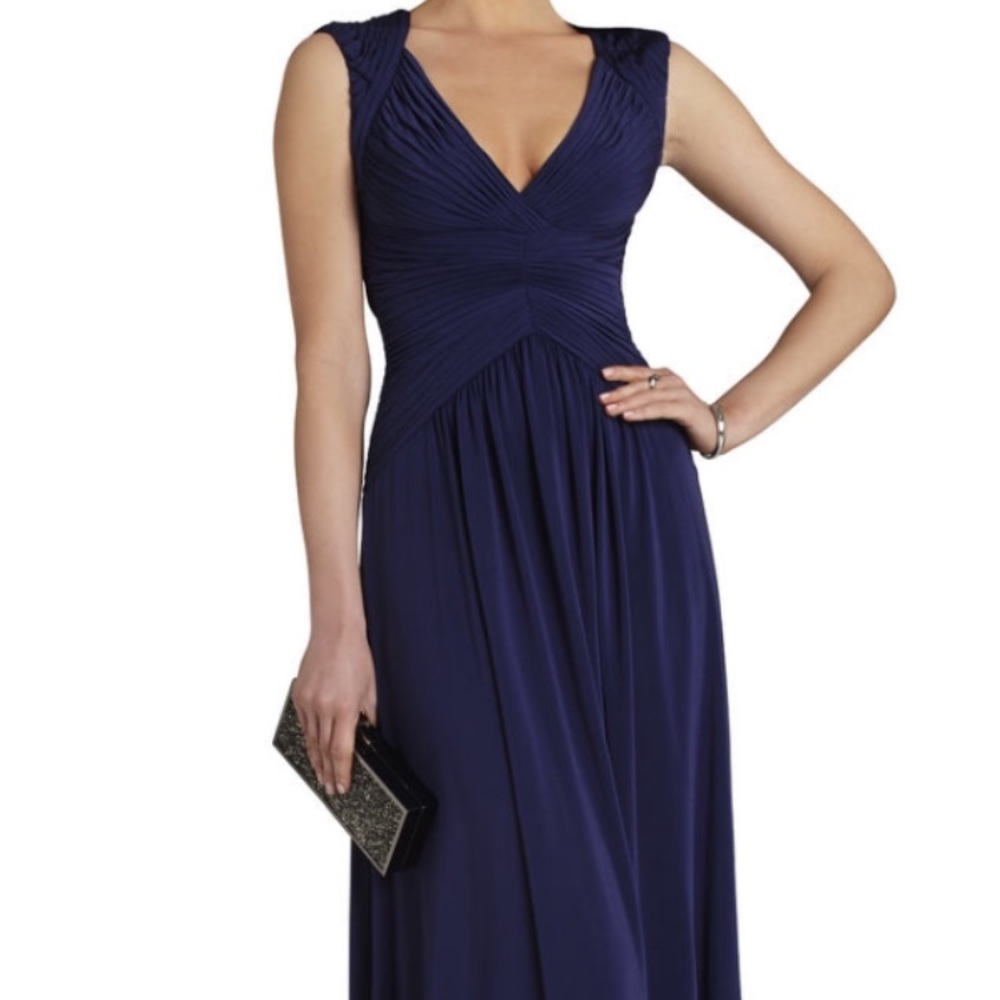 Blue BCBG Max Azria Gown, Size Small, NWT